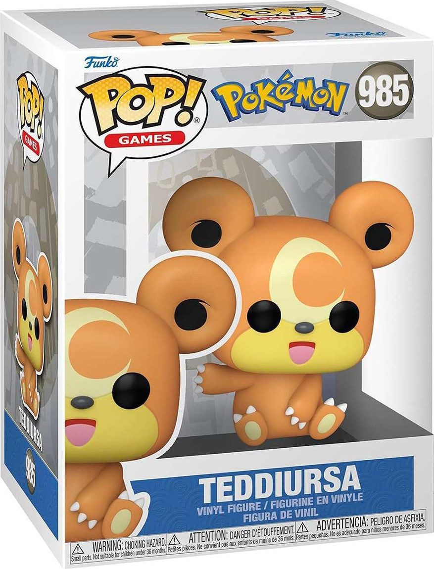 Фигурка коллекционная Funko POP! Games. Pokemon. Teddiursa EMEA / Fun70936 — фото 2