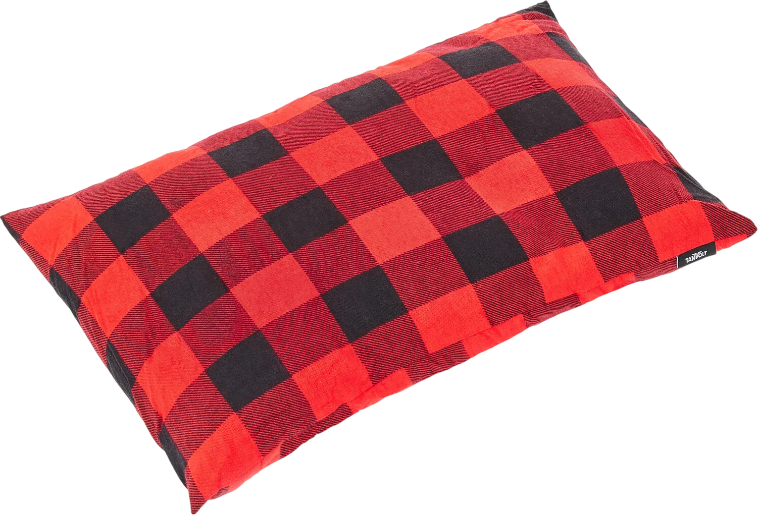 Подушка туристическая TANVOLT Pillow+BlackRed