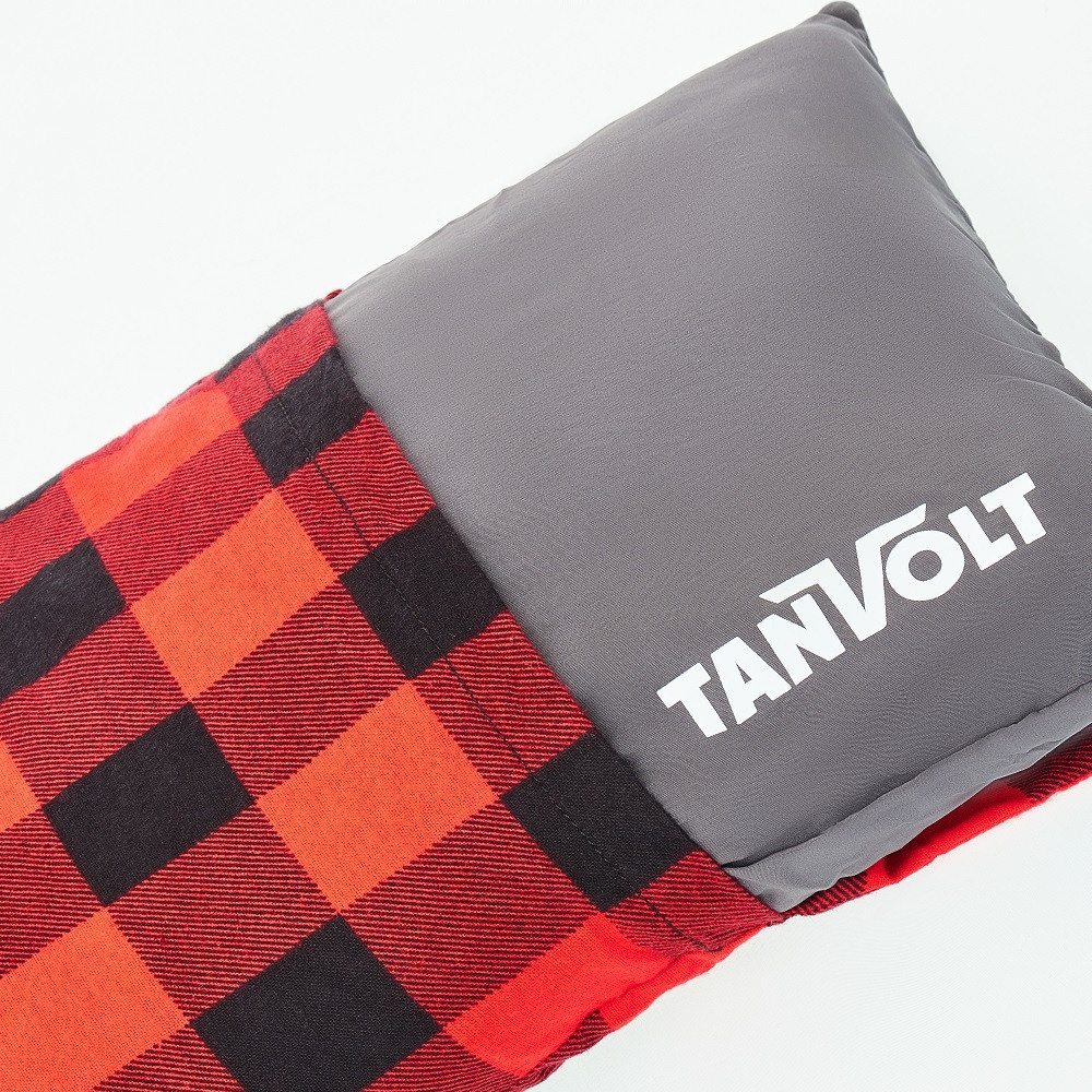 Подушка туристическая TANVOLT Pillow+BlackRed — фото 3