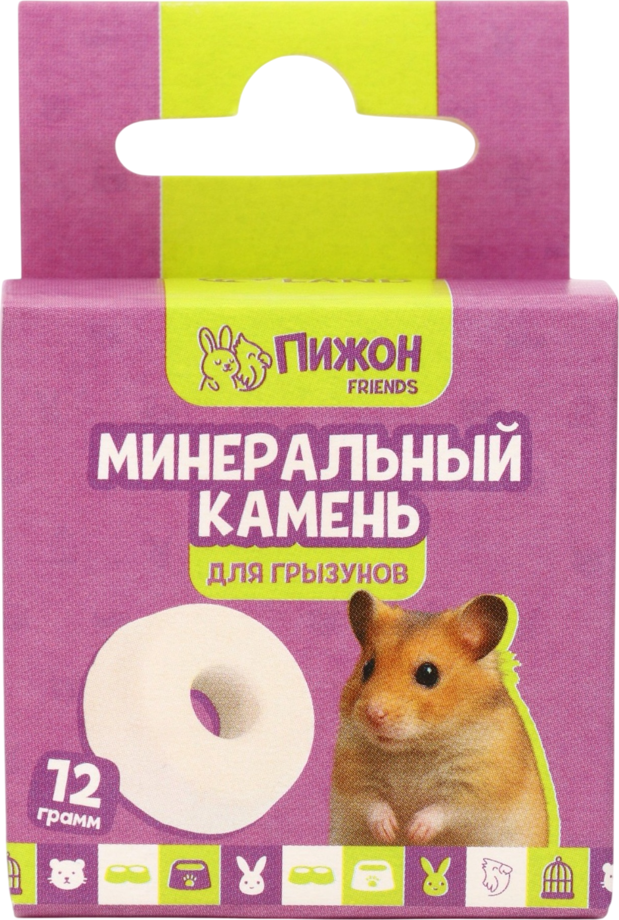 Минеральный камень для грызунов Пижон 12г