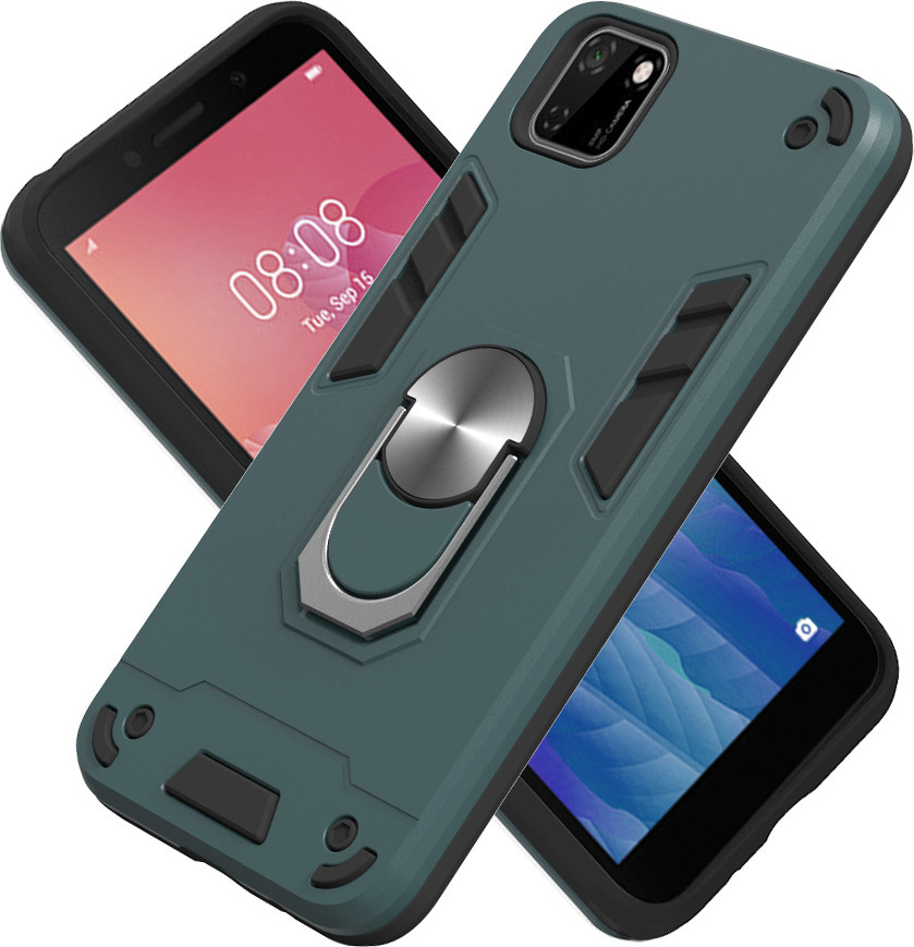 Чехол-накладка Bingo Warrior для Realme C21 (зеленый) — фото 2