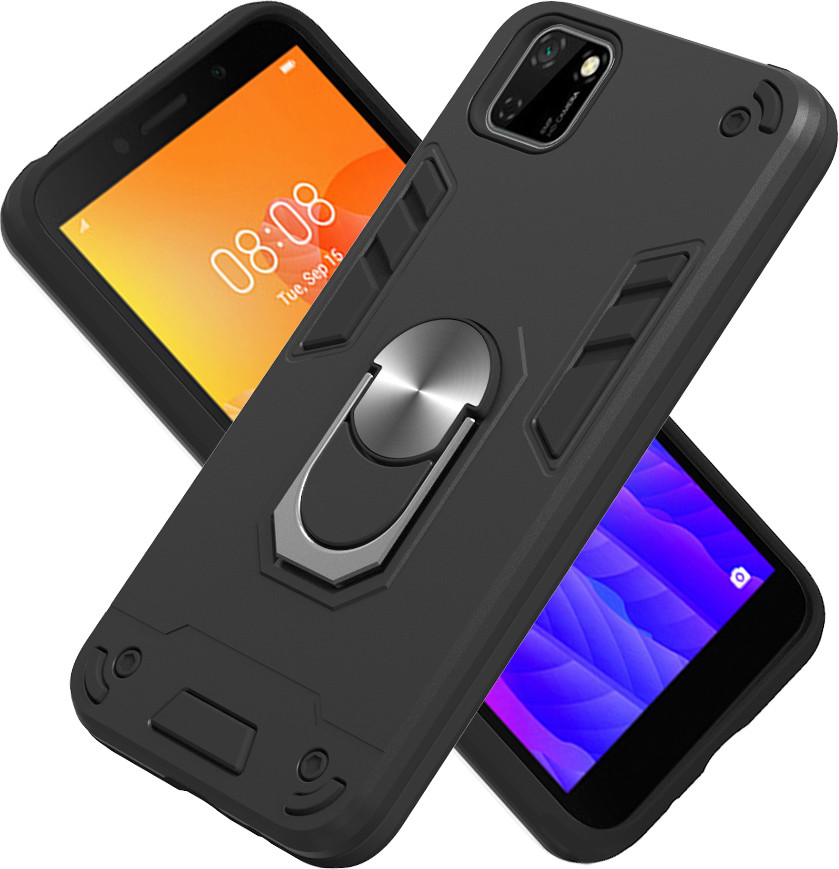 Чехол-накладка Bingo Warrior для Realme C21 (черный) — фото 2
