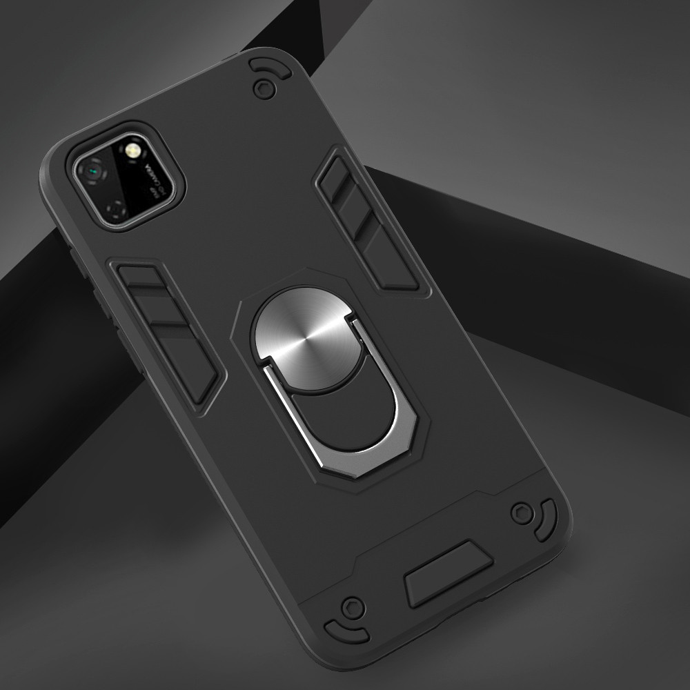 Чехол-накладка Bingo Warrior для Realme C21 (черный) — фото 4