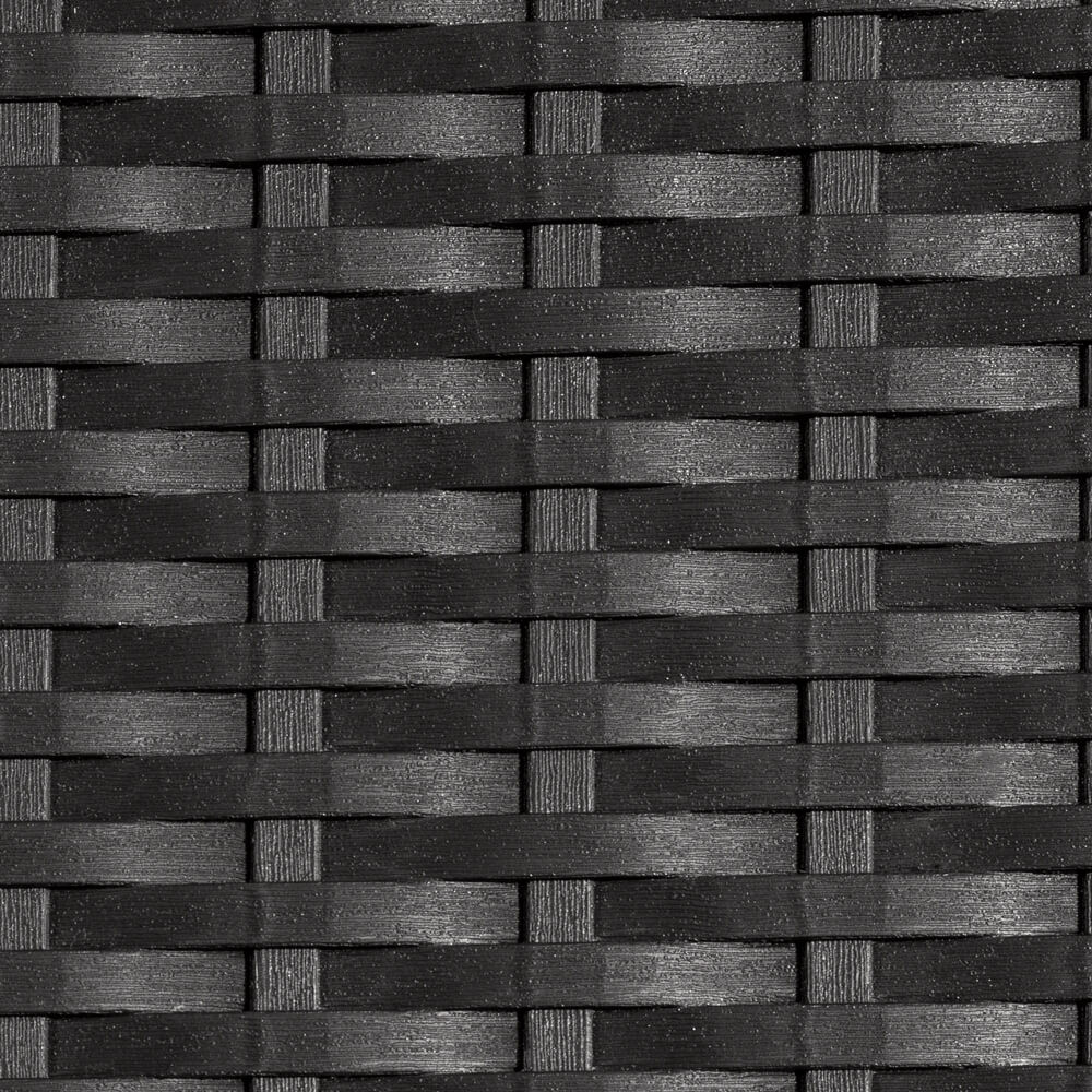 Шезлонг Ellastik Plast Rattan (антрацит) — фото 4