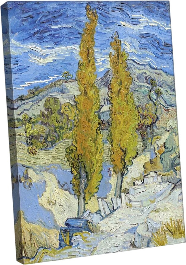 Картина Citydecor Тополя в Сен-Реми. Винсент ван Гог / 1.280 (90x60)