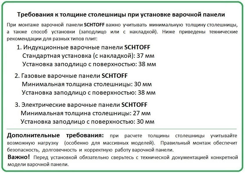 Индукционная варочная панель Schtoff I60H11 (Nano Matte Black) — фото 6