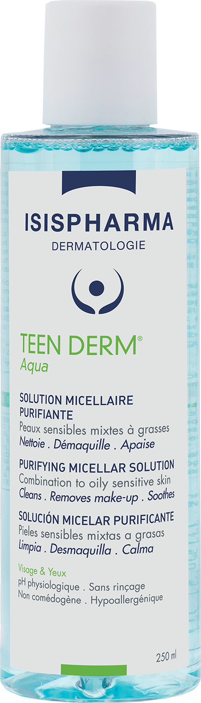 Мицеллярная вода ISISPHARMA Teen Derm Aqua (250мл)