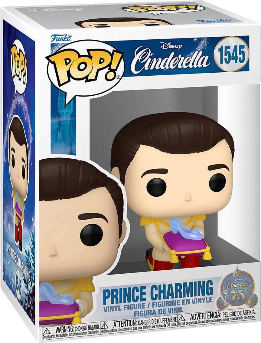 Фигурка коллекционная Funko POP! Disney. Cinderella 75th. Prince Charming / Fun83459 — фото 2
