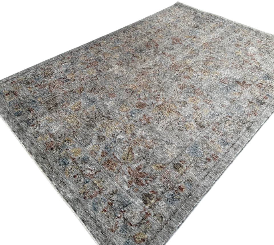 Ковер LAXMI Frezia 01936 прямоугольник (2x3, Grey/Grey)