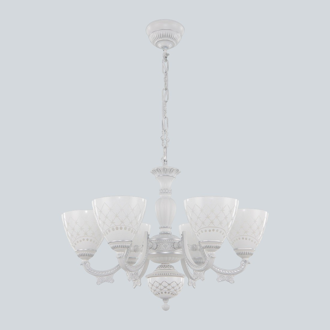 Люстра Arte Milano 343837/6 WT+SL