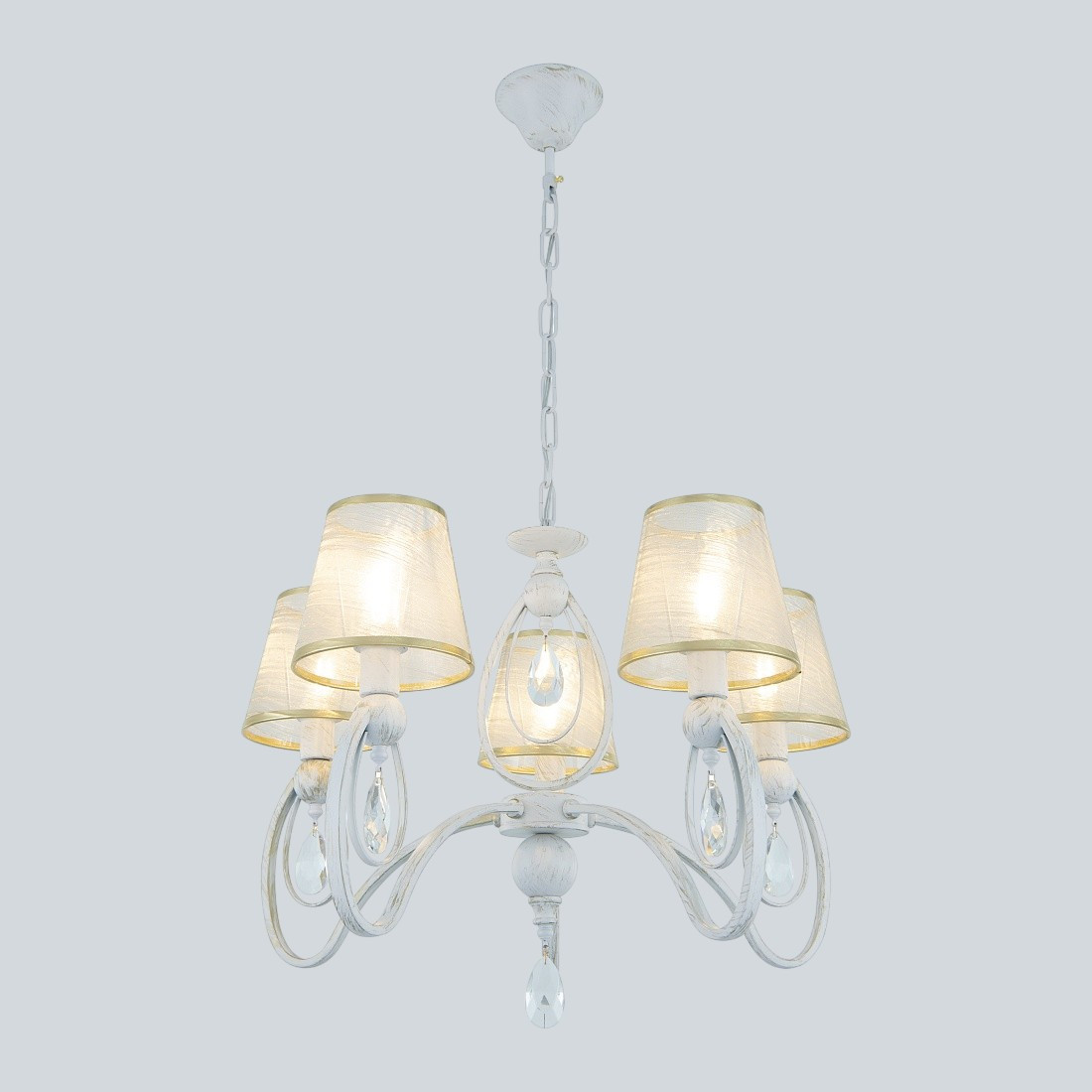 Люстра Arte Milano 347203/5 WT+G