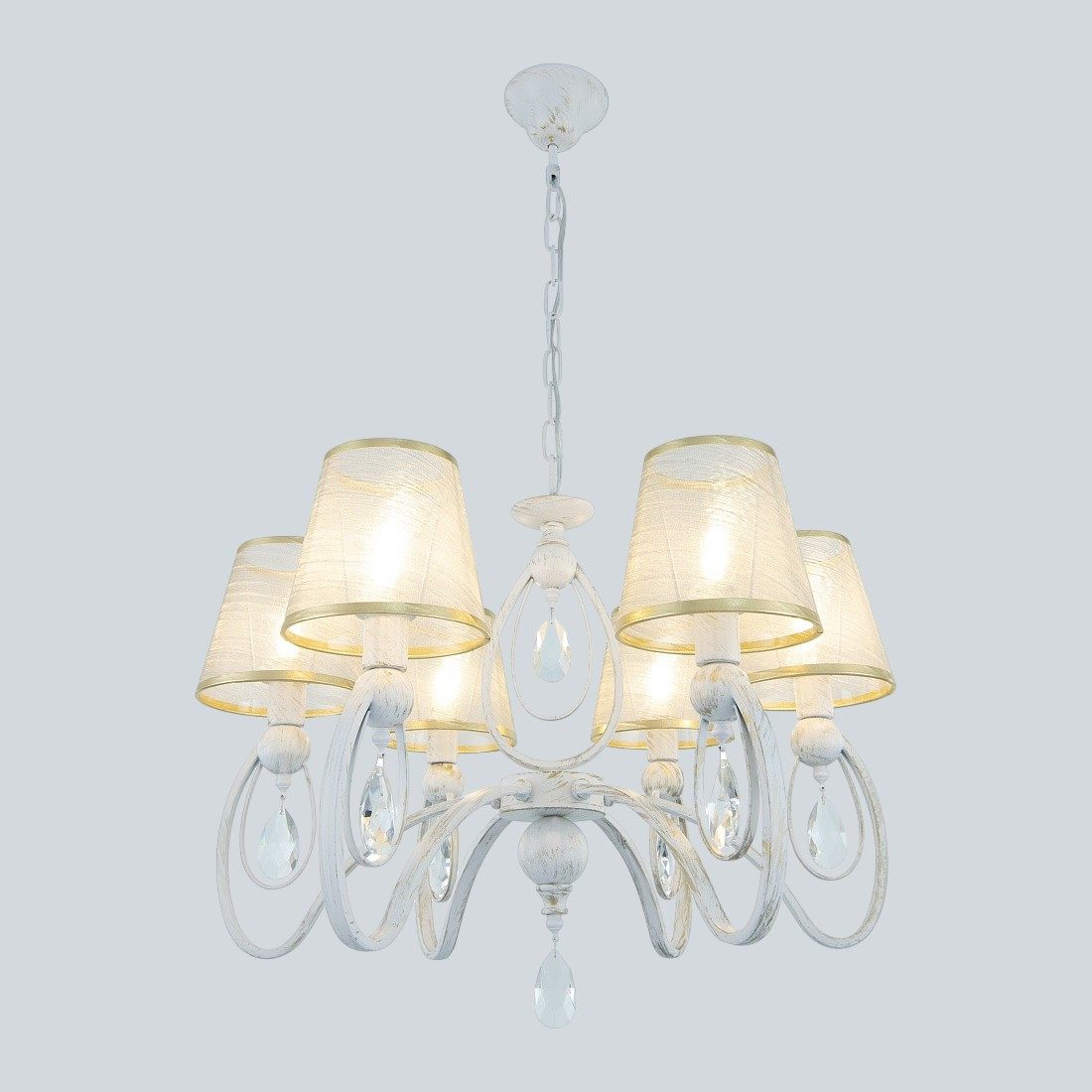 Люстра Arte Milano 347203/6 WT+G