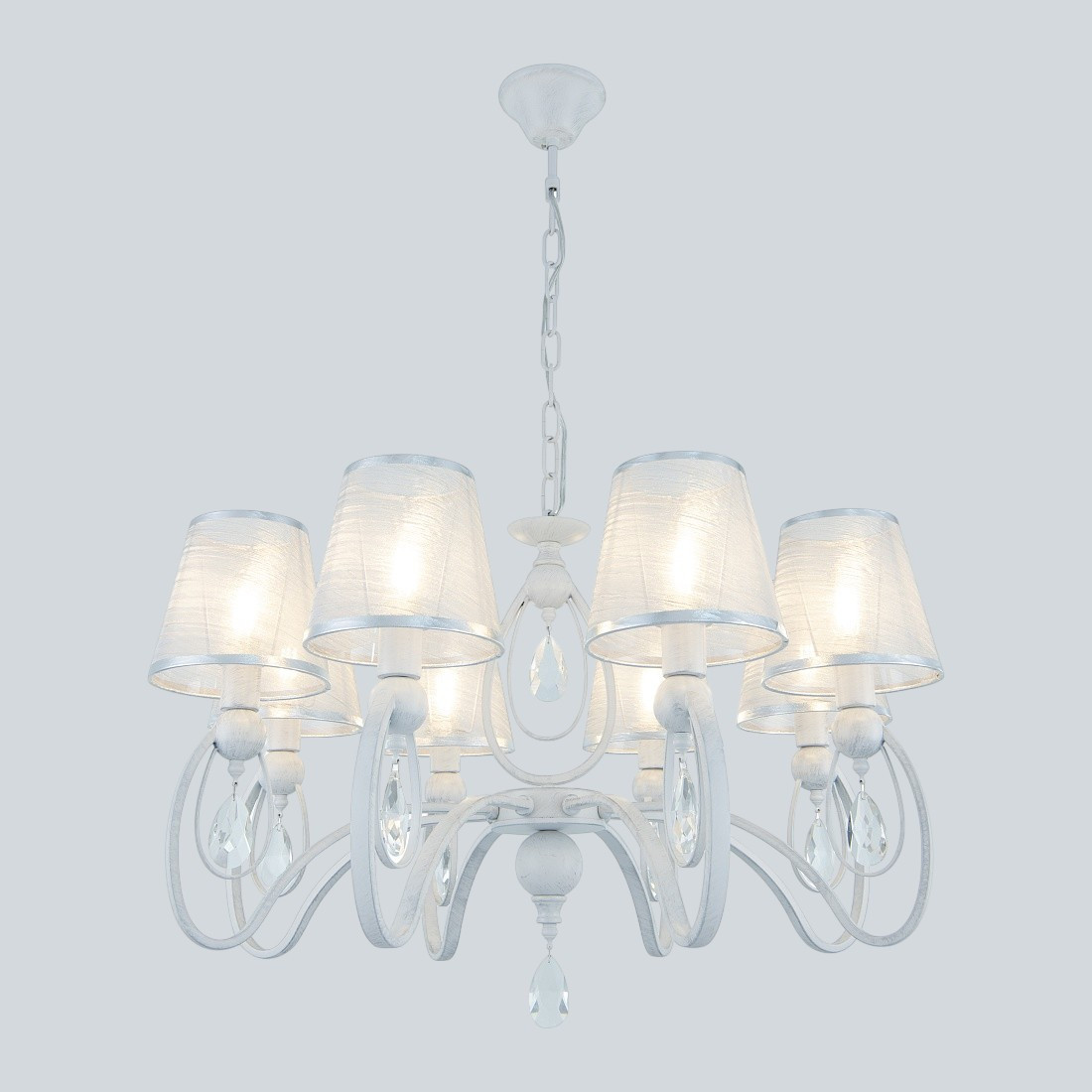 Люстра Arte Milano 347203/8 WT+SL
