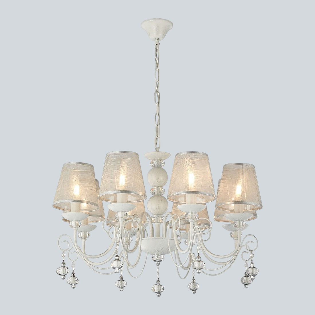 Люстра Arte Milano 347620/8 WT+SL