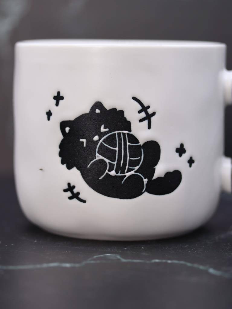 Кружка ILikeGift Игривый кот / QY-2076-01 — фото 5