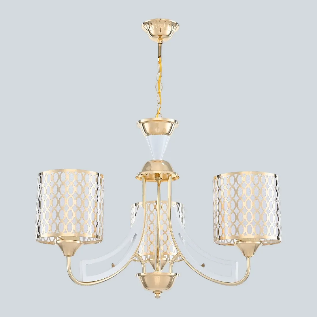 Люстра Arte Milano Florentia-3387 / 303387/3 Wh/Gd