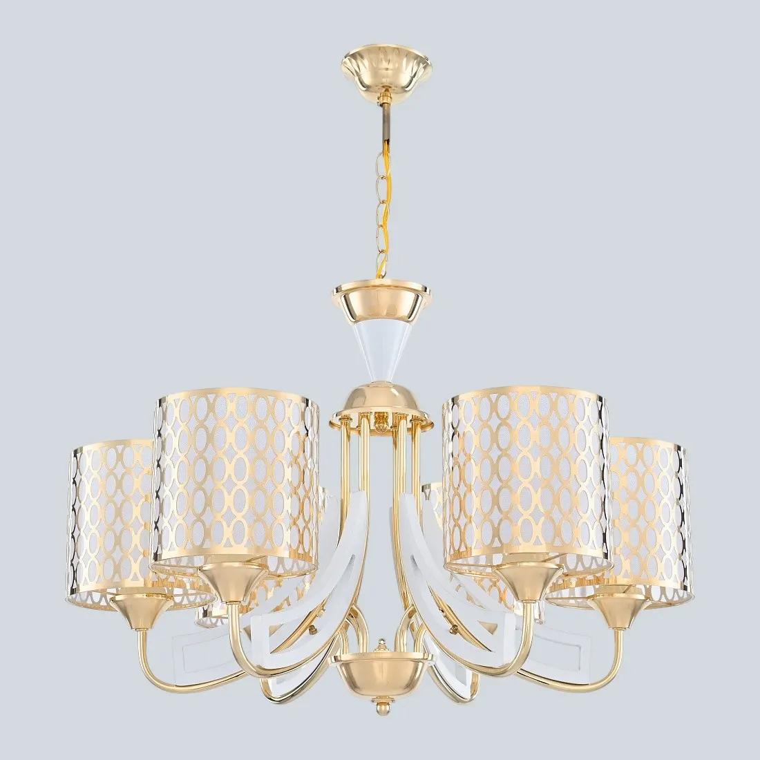 Люстра Arte Milano Florentia-3387 / 303387/6 Wh/Gd