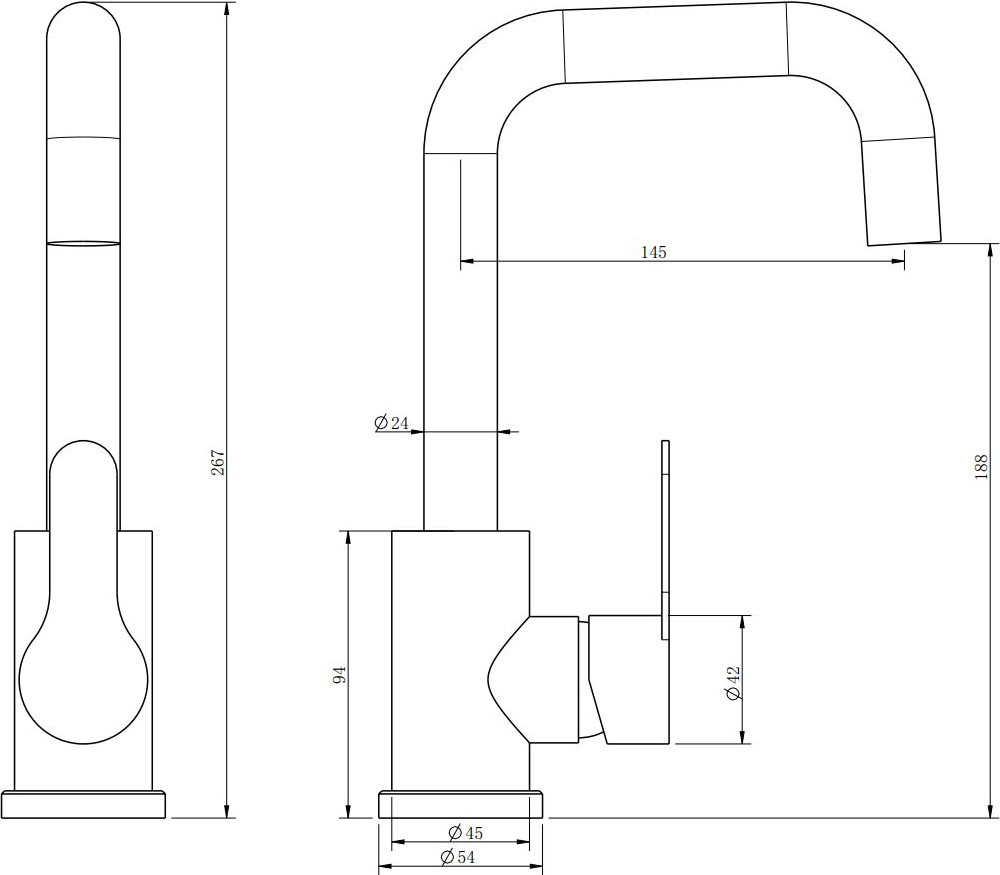 Смеситель Esko Orlando OL26MS — фото 2