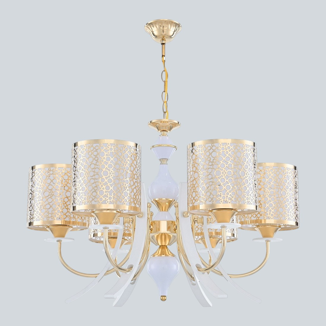 Люстра Arte Milano Florentia-6067 / 306067/6 Wh/Gd