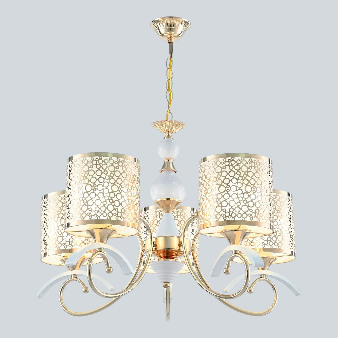 Люстра Arte Milano Florentia-9787 / 309787/5 Wh/Gd