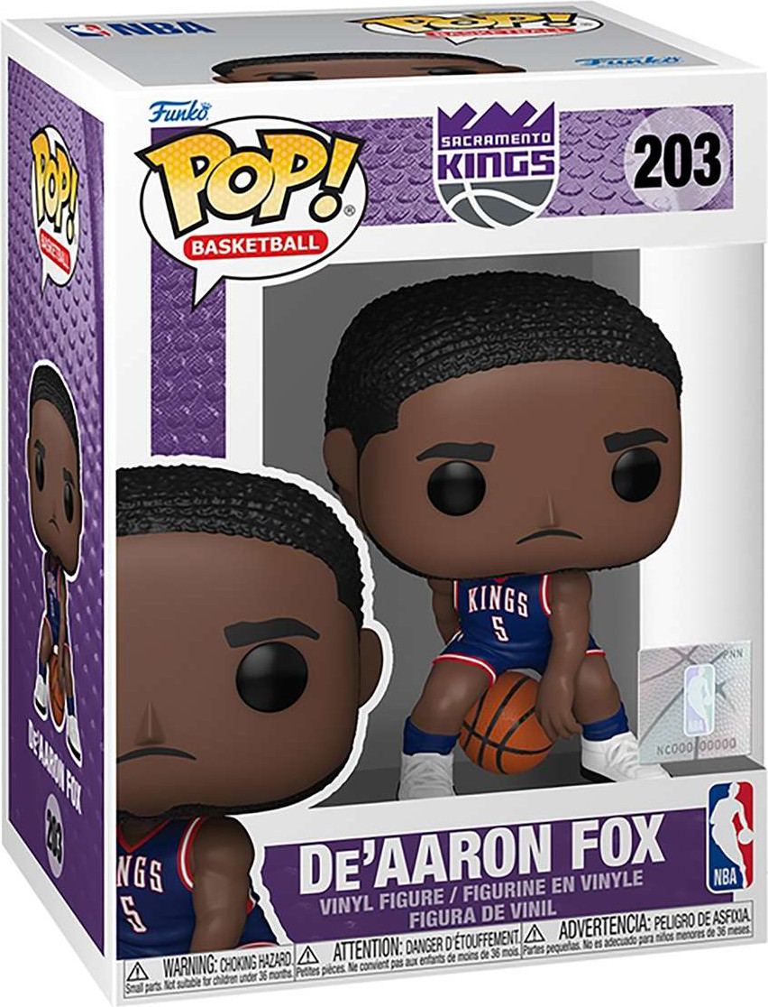 Фигурка коллекционная Funko POP! NBA. Kings De'Aaron Fox City Edition 24-25 / Fun83846 — фото 2