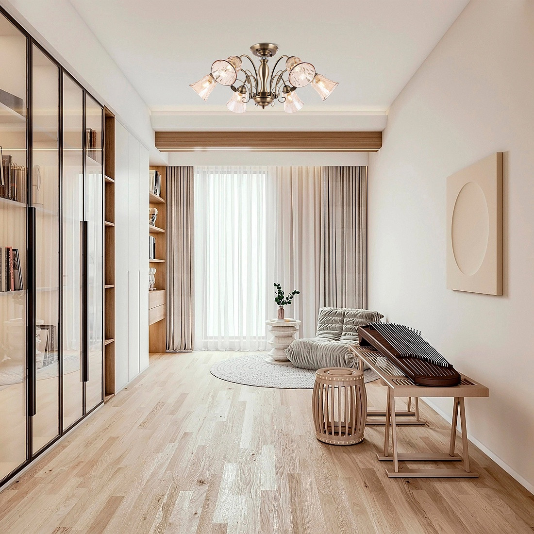 Люстра Arte Milano 346700/6 AB — фото 2