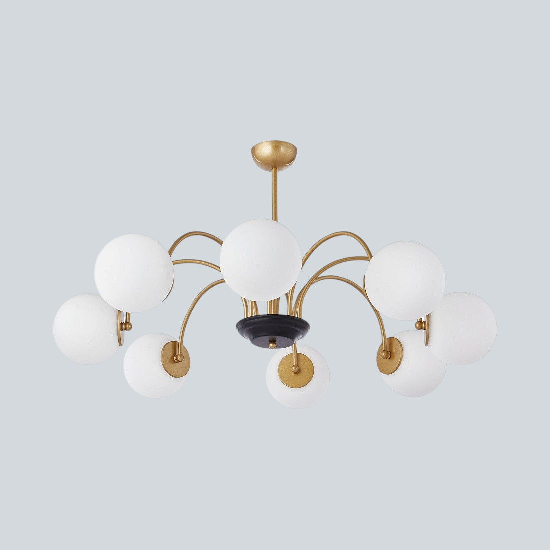 Люстра Arte Milano Napoli 312066/D940/8 BS/BK