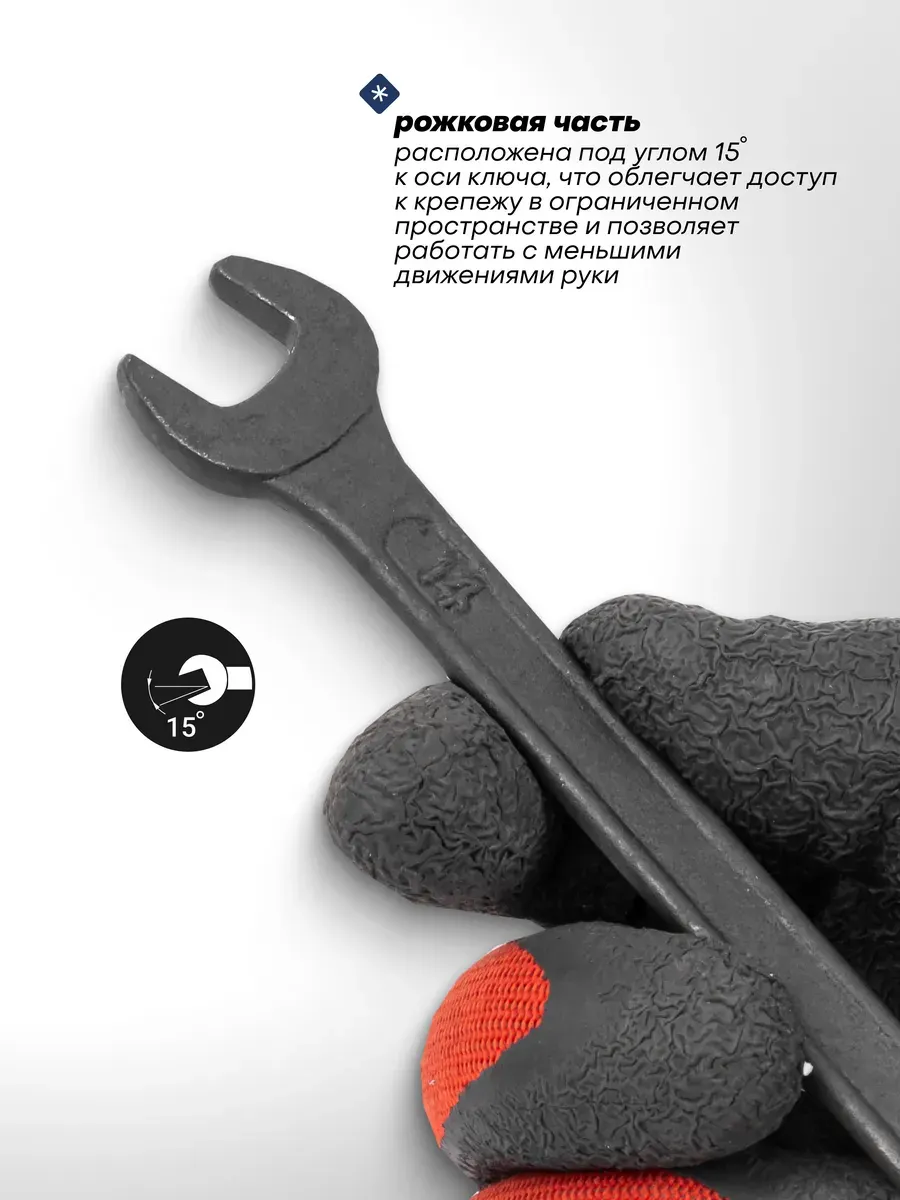 Набор ключей Sigmatool 5122MP Black (66640) — фото 4