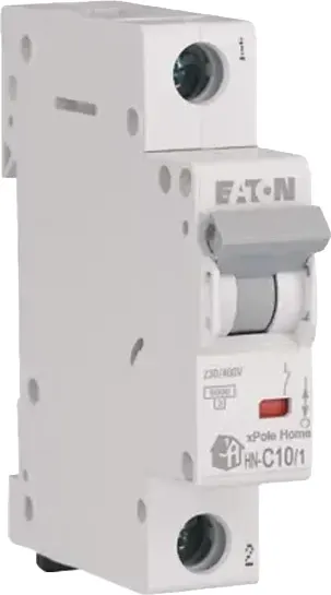 Выключатель автоматический Eaton HN-С10/1 1P 10A C 6kA / 194829