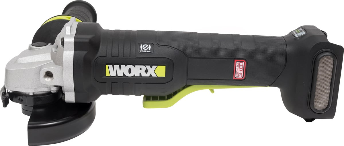 Профессиональная угловая шлифмашина Worx WU835.9 — фото 2