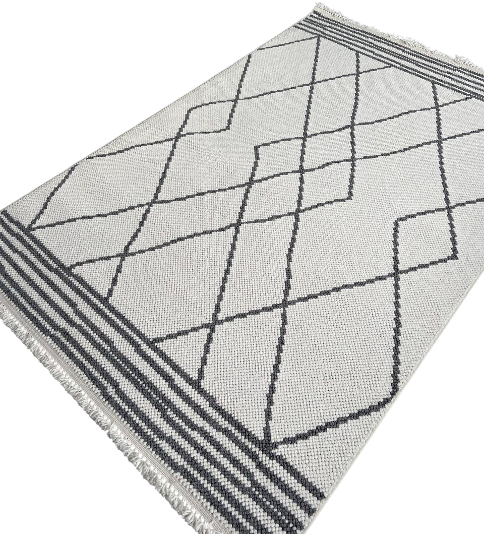 Коврик LAXMI Norway 974 прямоугольник (0.8x1.5, Grey)
