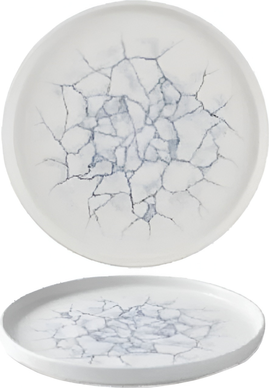 Тарелка столовая обеденная Churchill Chefs Plate / KTPGWP211 (Kintsugi Pearl Grey) — фото 2