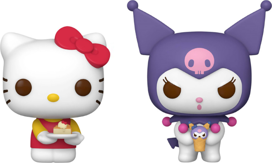 Набор фигурок коллекционных Funko POP! Hello Kitty And Friends. Hello Kitty. Kuromi / Fun92853 (2шт)