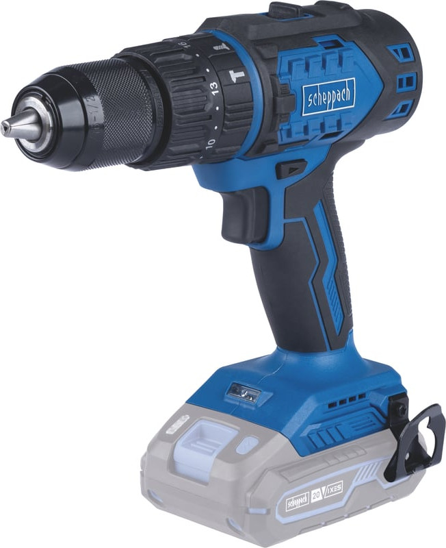 Аккумуляторная дрель-шуруповерт Scheppach BC-CD60-X / 5909237900