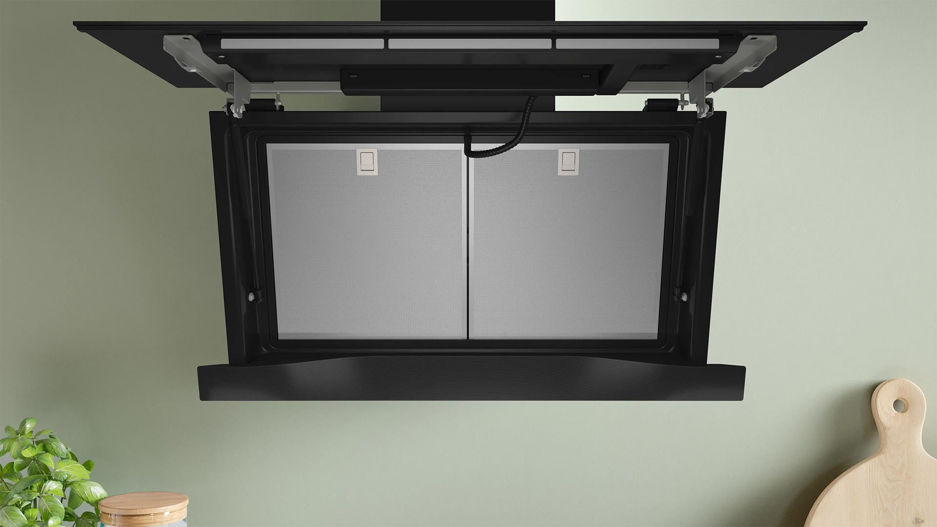 Вытяжка наклонная Bosch DWK91LT65 — фото 4