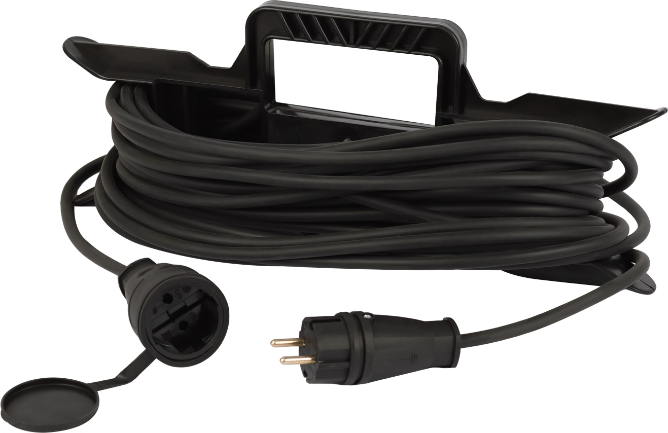 Удлинитель на рамке ЭРА Green Line FR-KG-10m-2x2.5-IP44 / Б0072560
