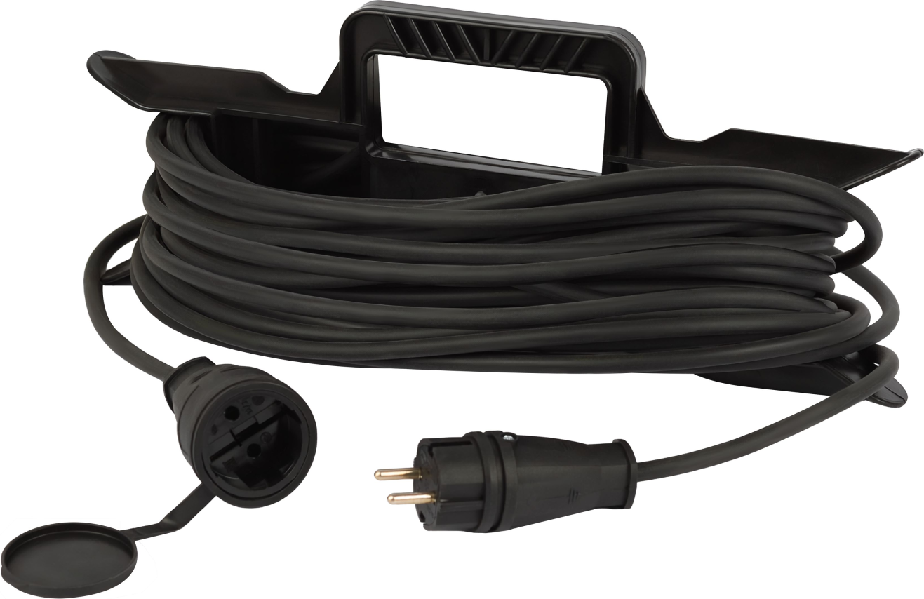 Удлинитель на рамке ЭРА Green Line FR-KG-20m-2x2.5-IP44 / Б0072561