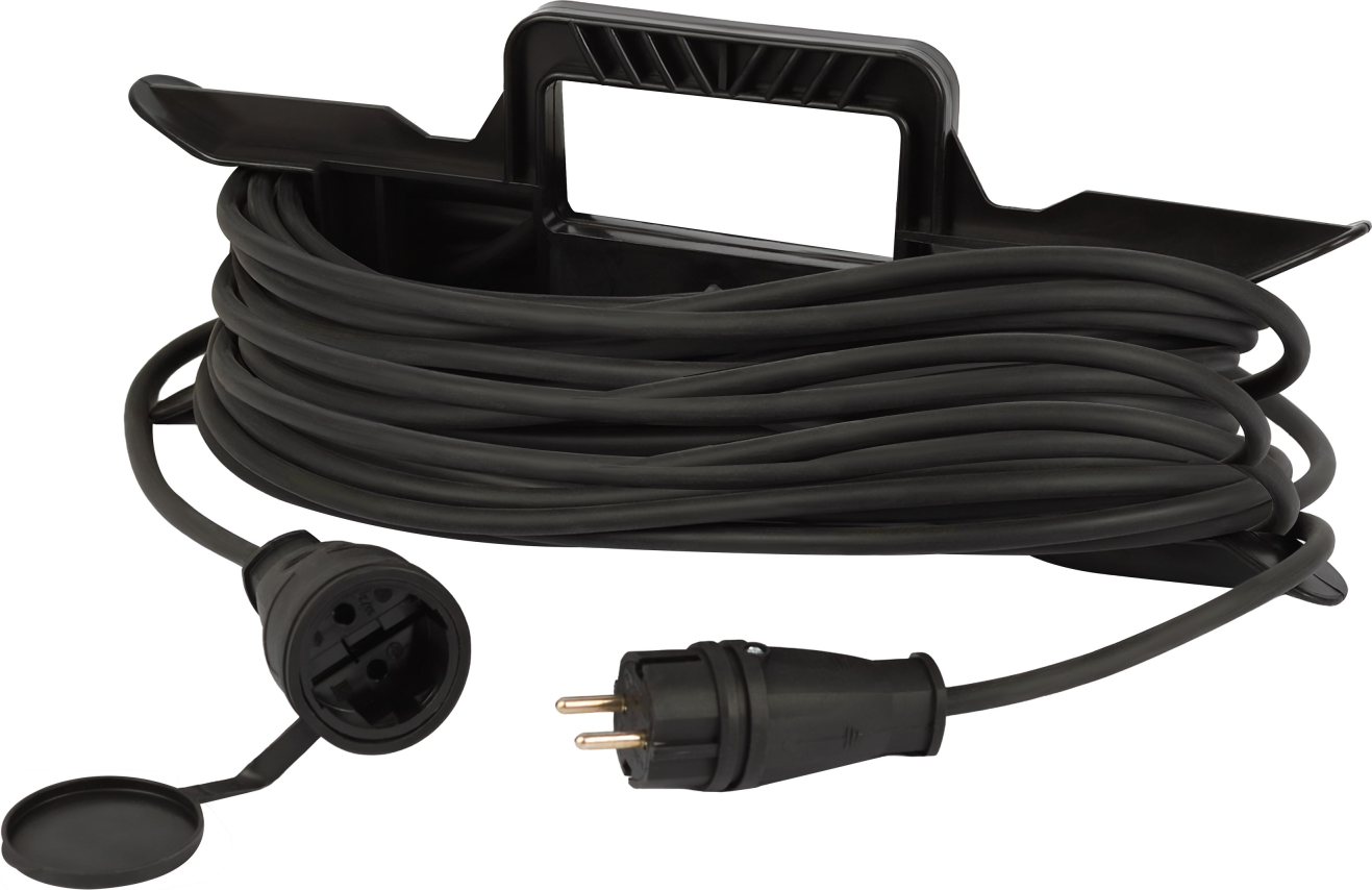 Удлинитель на рамке ЭРА Green Line FR-KG-30m-2x2.5-IP44 / Б0072562