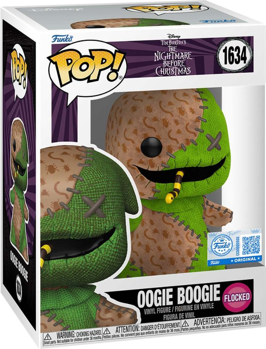 Фигурка коллекционная Funko POP! Disney. TNBC. Patchwork Oogie Boogie FL Exc / Fun88408 — фото 2