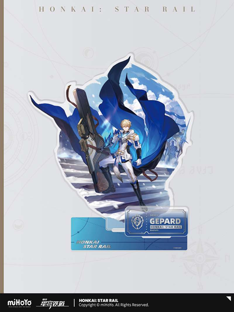 Фигурка коллекционная miHoYo Character Standee Preservation Gepard / HSR35 — фото 2