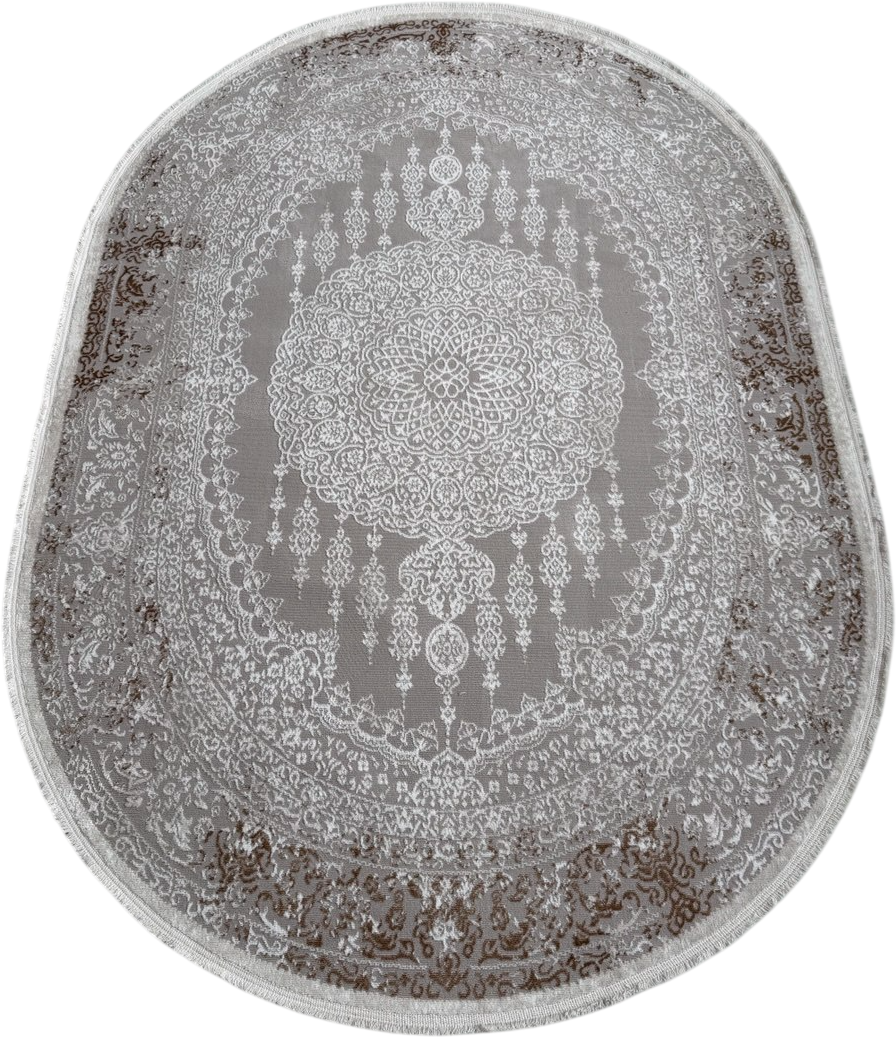 Ковер LAXMI Proxima 4453 овал (2x4, Yellow/Cream)