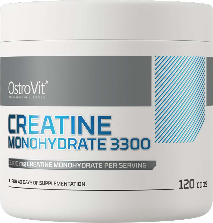 Креатин OstroVit Monohydrate 3300мг (120 капсул)