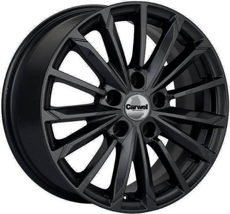 Литой диск Carwel Тевриз Seltos/Soul 16x6.5" 5x114.3мм DIA 67.1мм ET 44мм BL