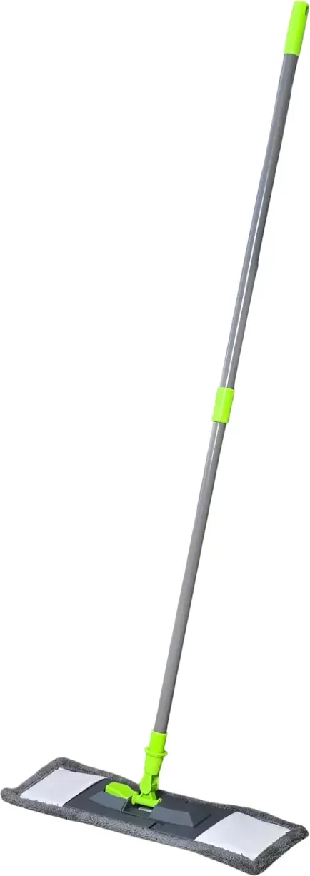 Швабра с отжимом Mellor Step ML1004-1 (3шт, серый/зеленый)