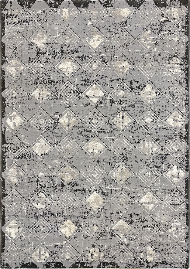 Ковер Bossan Saphir E631B-KREM-K.GRI (2x2.9)