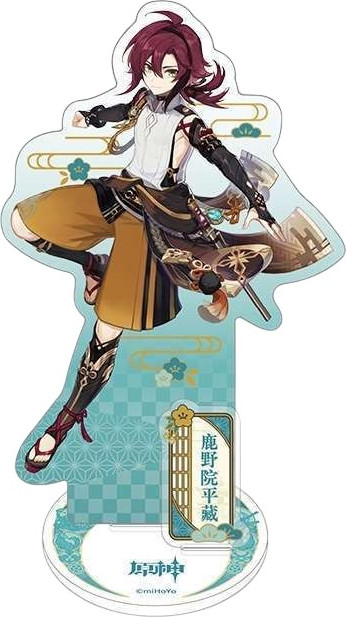 Фигурка коллекционная miHoYo Inazuma Character Standee Shikanoin Heizou / GEN79