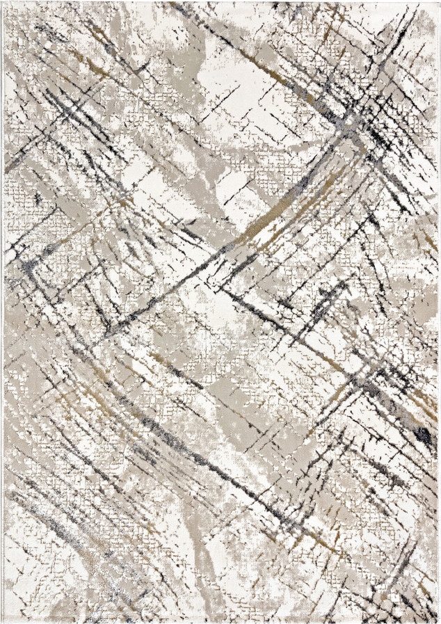 Коврик Behram Vegas T3746RE-CREAM-D.GREY (1.2x1.7)