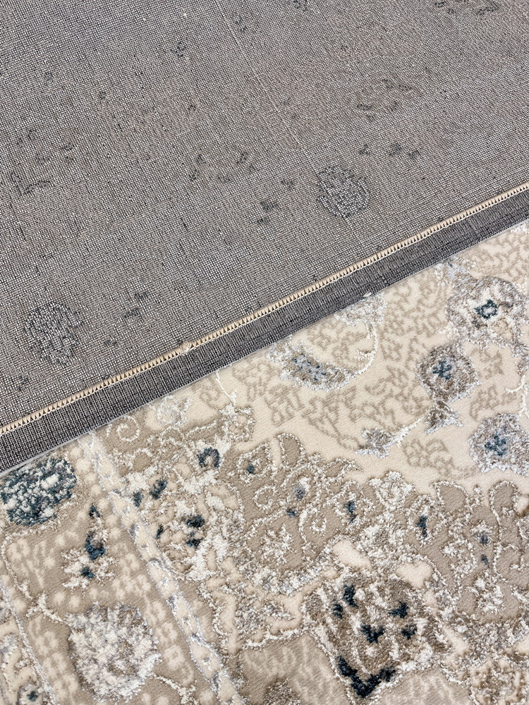 Коврик Behram Vegas T2710RE-CREAM-CREAM (0.8x1.5) — фото 2
