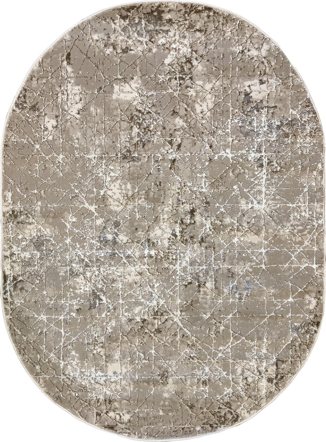 Ковер Behram Vegas T3753RE-L.BEIGE-CREAM-OVAL (2x3)