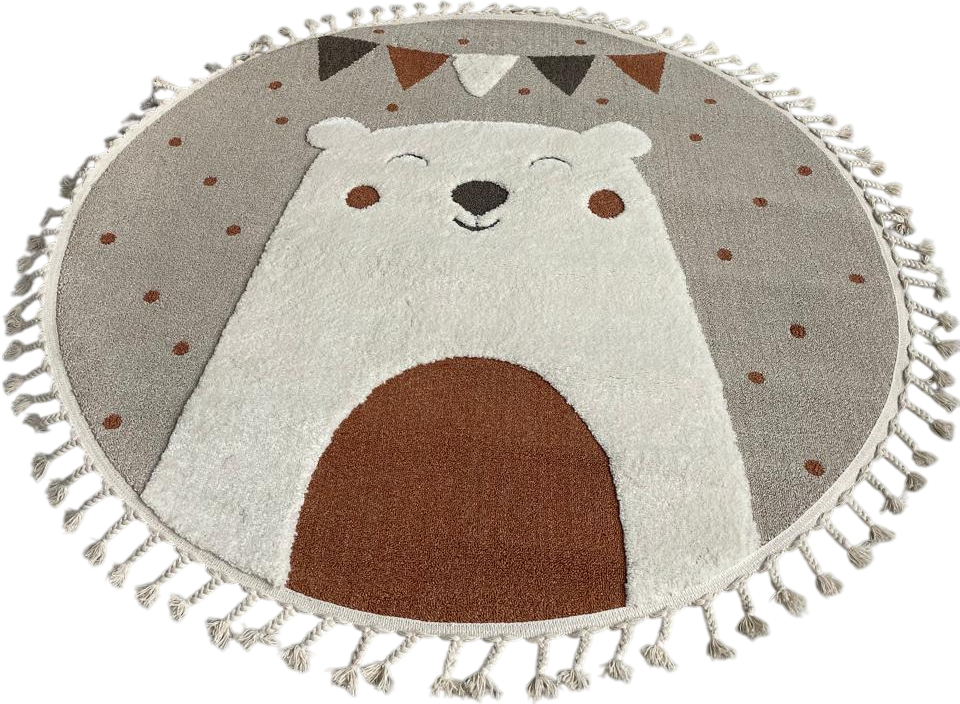 Ковер LAXMI Quincey 1098 круг (2x2, Cream/Beige)